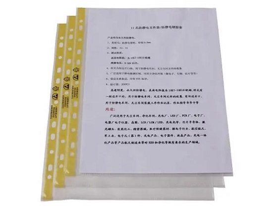 Файл-вкладыш LEENOL LN-F15001-A4 ESD антистатический, для хранения документов